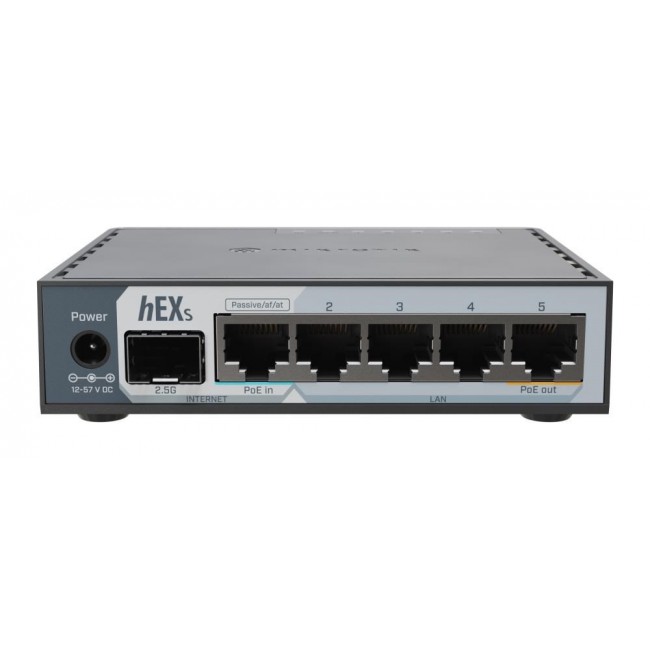 Router/switch 5-port 1000M/Hex S Mikrotik Router/switch 5-port 1000M/Hex S Mikrotik