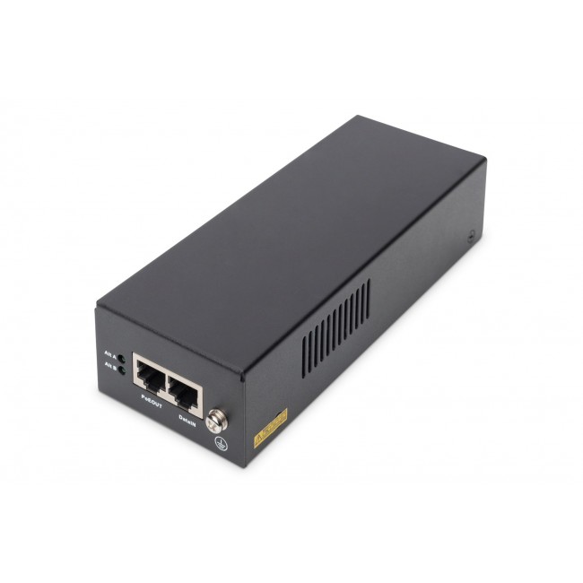 Digitus Gigabit Ethernet PoE++ Injector, 802.3bt, 85 W Digitus Gigabit Ethernet PoE++ Injector, 802.3bt, 85 W