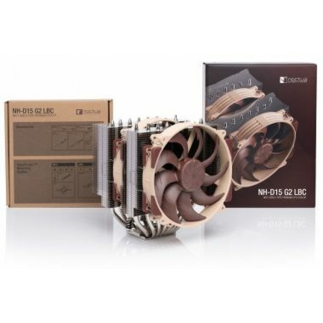 Noctua NH-D15 G2 LBC computer cooling system Processor Air cooler 14 cm Noctua NH-D15 G2 LBC computer cooling system Processor Air cooler 14 cm