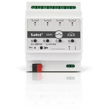 SATEL KNX 4-channel switching actuator KNX-SA41