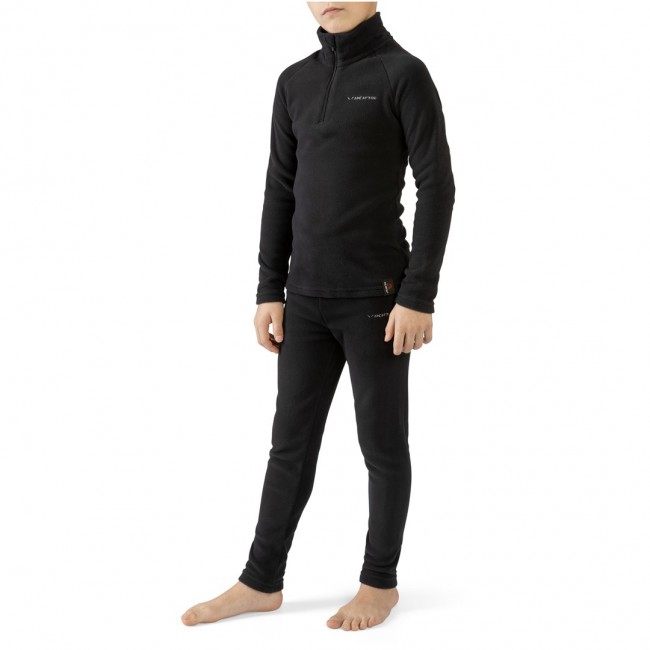 VIKING Arctis Set Polartec children's underwear, size 114-116cm, black