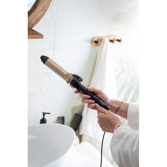 Curling iron Adler AD 2112 Black Rose gold