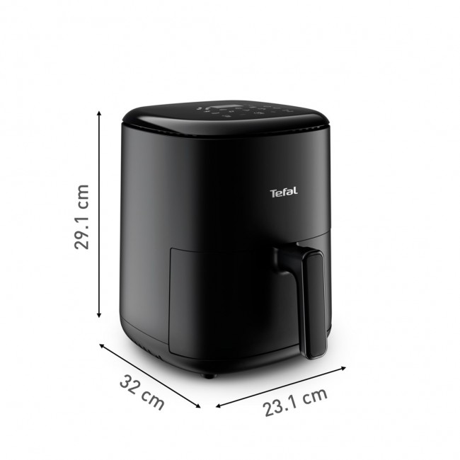 Tefal Easy Fry EY145810 fryer Single 3 L Stand-alone 1300 W Hot air fryer Black