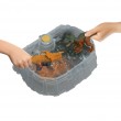 Jurassic World Dino Reveal 2 Dinosaur Toys in Battle Arena, Warm Water Changes Decoration Jurassic World Dino Reveal 2 Dinosaur Toys in Battle Arena, Warm Water Changes Decoration