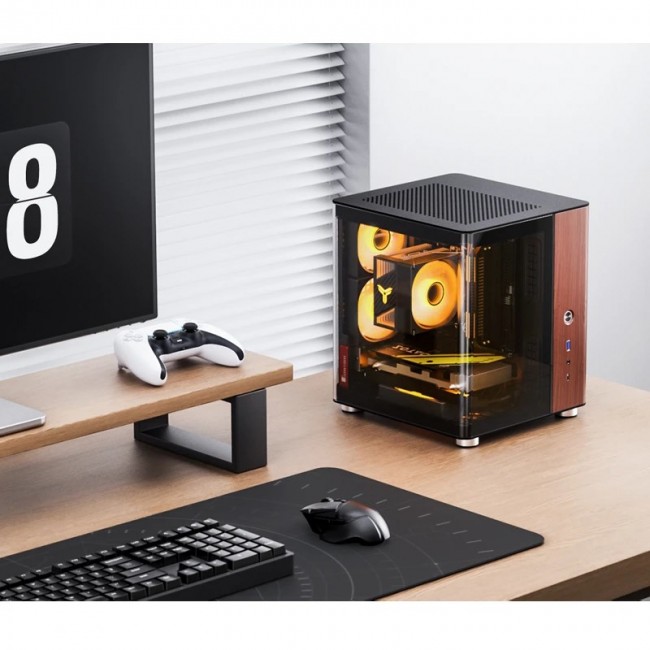 PC Case Jonsbo TK-0, Mini-Tower, Mini-ITX, black