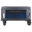 Manhattan Laptop Charging Cabinet Desktop via AC Adapter (EU) 20-bay, Install device's AC Adapter (power cables) into unit, Suitable for ALL laptops (to 16