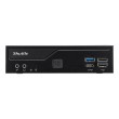 Shuttle XP slim DH610V2 PC/workstation barebone 1.35L sized PC Black Intel H610 LGA 1700