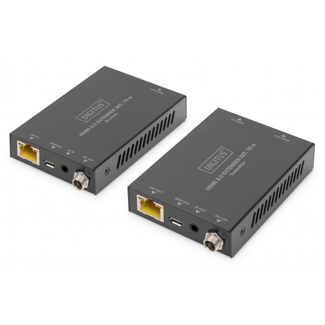 Digitus HDMI extender set, 4K/60Hz, 70 m