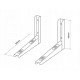 Air Conditioner Wall Mount to MACLEAN MC-624 Galvanized Steel Bracket up to 200 kg Ivory