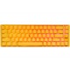 Ducky One 3 Yellow SF keyboard Gaming USB QWERTY US English Ducky One 3 Yellow SF keyboard Gaming USB QWERTY US English