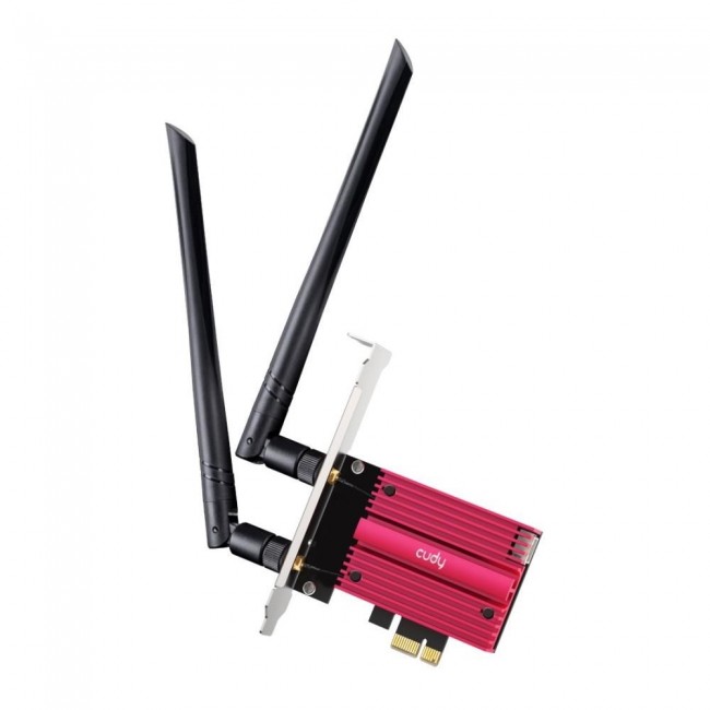 Cudy WE9300 network card Internal WLAN / Bluetooth 5765 Mbit/s Cudy WE9300 network card Internal WLAN / Bluetooth 5765 Mbit/s