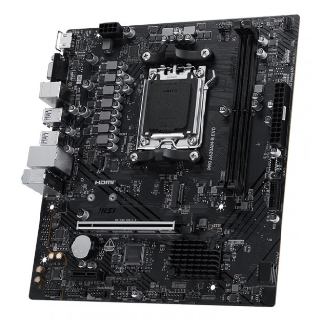 MSI PRO A620AM-B EVO motherboard AMD A620A Socket AM5 ATX