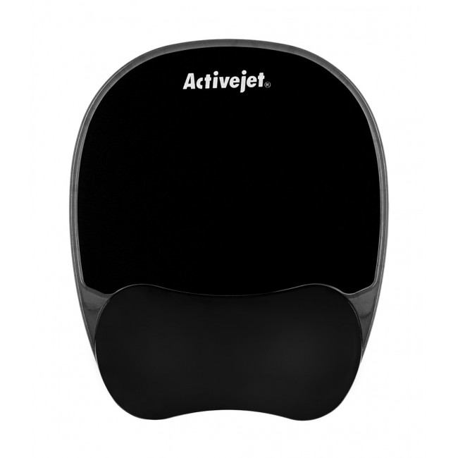 Activejet black gel mouse pad