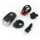 Ansmann 1600-0254 bicycle light Rear lighting + Front lighting (set) LED