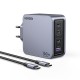 Ugreen Nexode Pro 160W GaN Charger with USB-C Cable Universal Black, Grey AC Fast charging Indoor Ugreen Nexode Pro 160W GaN Charger with USB-C Cable Universal Black, Grey AC Fast charging Indoor