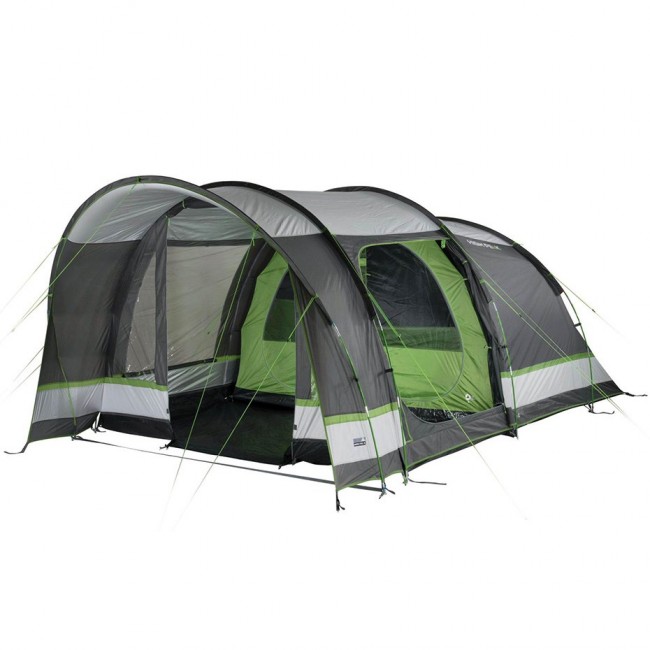 High Peak Brixen 4.0 4 person(s) Green, Light grey Tunnel tent
