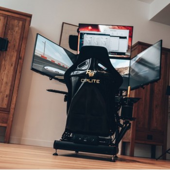 Oplite 102068 Flight/racing simulator monitor stand