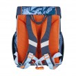 Herlitz Loop Plus TechMech school bag set Boy Polyester Blue, Orange