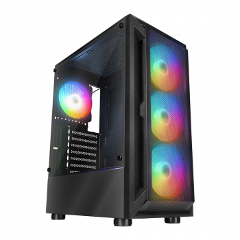 RAMPAGE PC CASE WITH WINDOW SHIVA Black