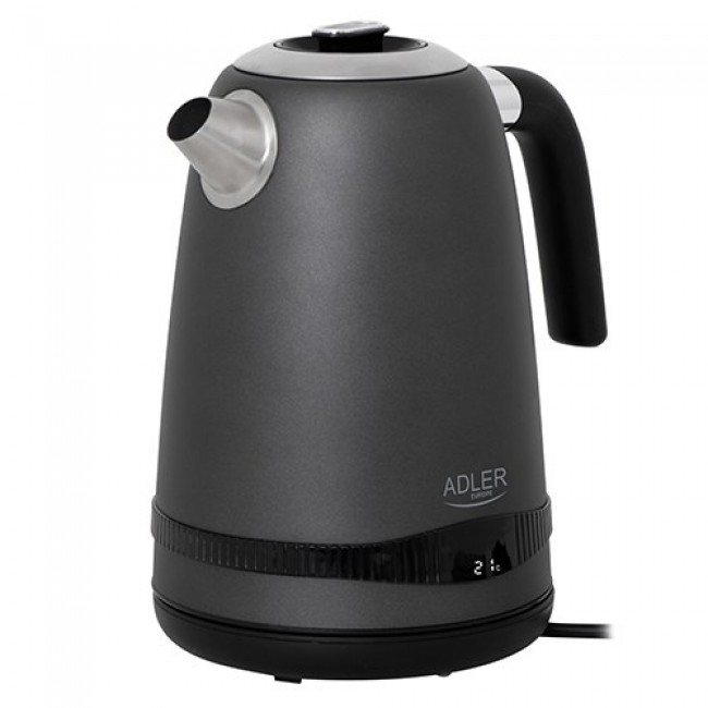 Adler AD 1295 Steel kettle 1.7 l Satin grey