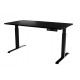 Desk with electric height adjustment MOON LONG 150x80x72-120 black Desk with electric height adjustment MOON LONG 150x80x72-120 black
