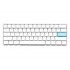 Ducky DKON2061ST keyboard Gaming USB QWERTZ German White