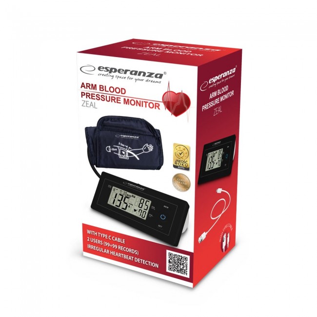 Esperanza ECB008 upper arm blood pressure monitor Esperanza ECB008 upper arm blood pressure monitor