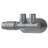 Thermostatic valve for bathroom radiator - left