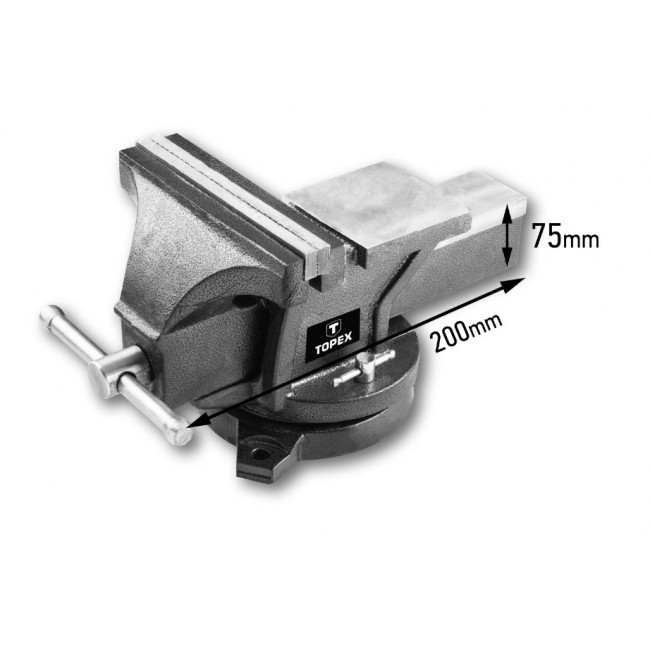 Topex rotary locksmith vice 200mm, 360 degrees Topex rotary locksmith vice 200mm, 360 degrees
