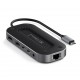 Satechi ST-U4MGEM laptop dock/port replicator Wired USB4 Black, Grey