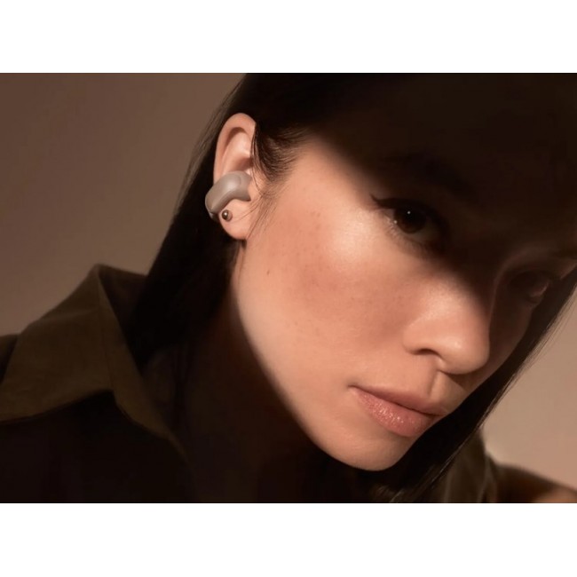 Bose Ultra Open Earbuds Headphones Wireless In-ear Calls/Music/Sport/Everyday USB Type-C Bluetooth Sand, Stone colour