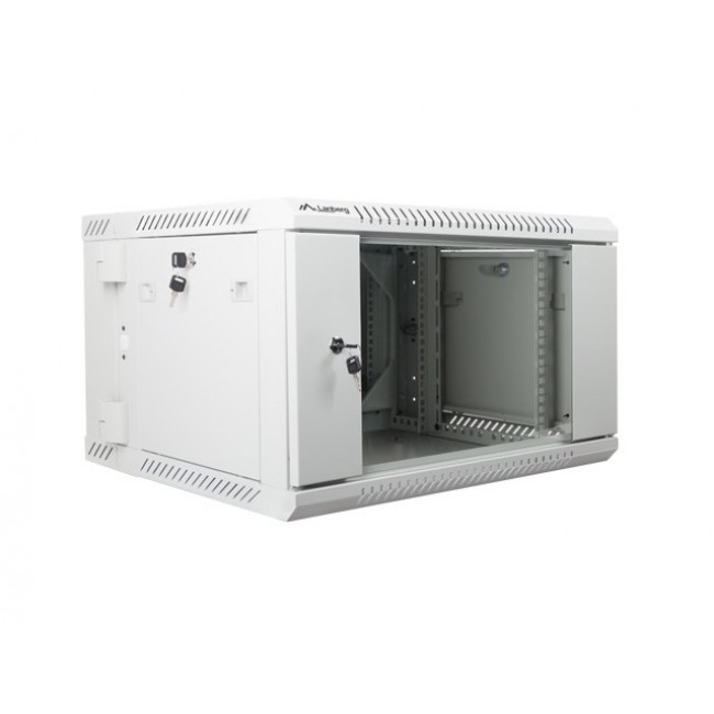 Lanberg WF02-6606-10S rack cabinet 6U Wall mounted rack Grey Lanberg WF02-6606-10S rack cabinet 6U Wall mounted rack Grey