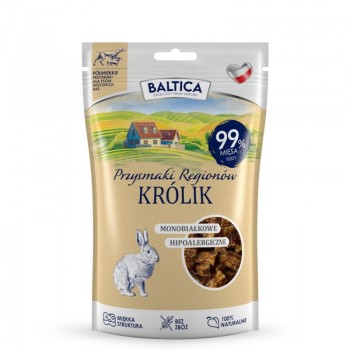 BALTICA Przysmaki region w Monoprotein Rabbit - dog treat - 80g