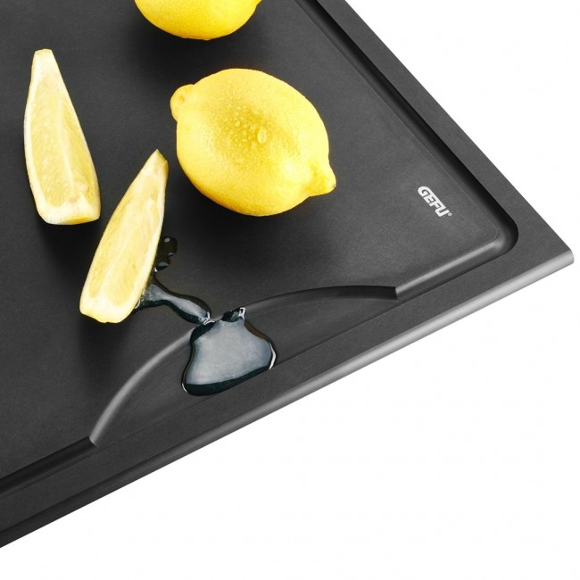 GEFU SLIZE kitchen cutting board Rectangular Wood Grey