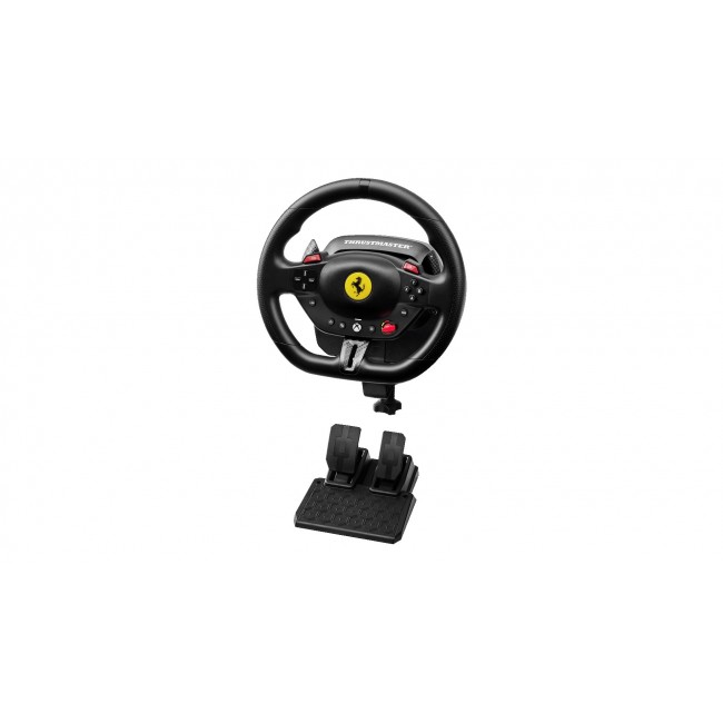 Thrustmaster T98 Ferrari 296 GTS Black USB Steering wheel + Pedals Analogue / Digital PC, Xbox One, Xbox Series S, Xbox Series X Thrustmaster T98 Ferrari 296 GTS Black USB Steering wheel + Pedals Analogue / Digital PC, Xbox One, Xbox Series S, Xbox Series X