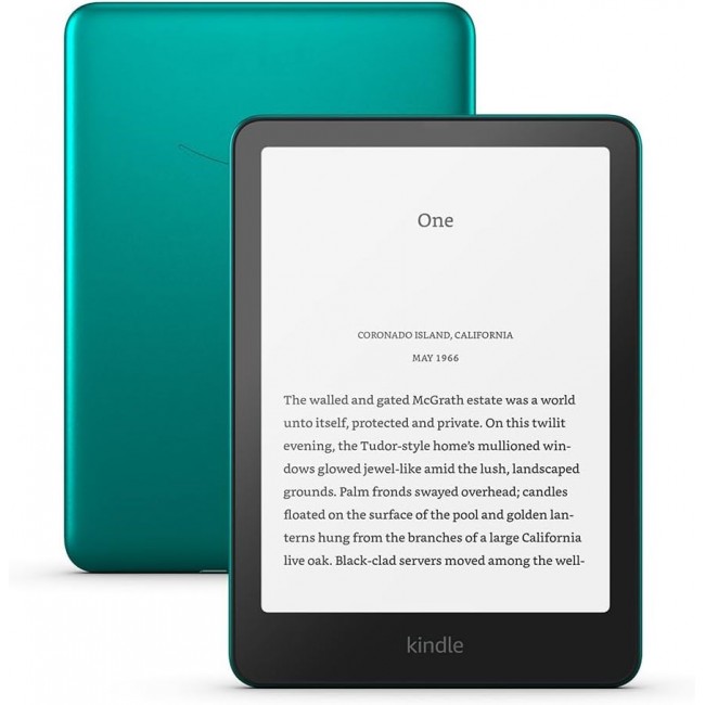 Amazon Kindle Paperwhite Signature Edition e-book reader Touchscreen 32 GB Wi-Fi Green, Metallic
