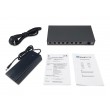 LevelOne GEP-0925 network switch Unmanaged 2.5G Ethernet (100/1000/2500) Power over Ethernet (PoE) Black