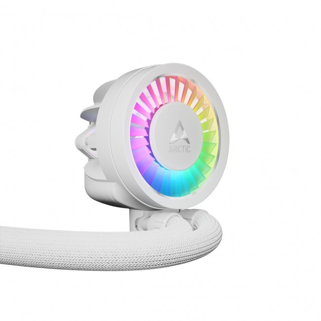ARCTIC Liquid Freezer III Pro 240 A-RGB - Multi Compatible All-in-One CPU Water Cooler with A-RGB White