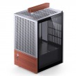 Jonsbo T6 PC Case, Mini-Tower, Mini-ITX, Glass, Wo