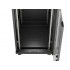Lanberg FF01-6824-12BL rack cabinet 24U Freestanding rack Black