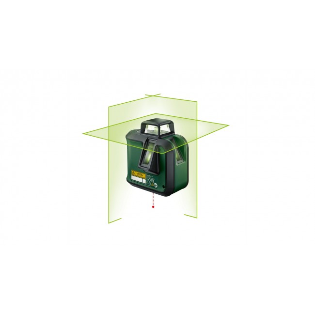 BOSCH LASER ADVANCED LEVEL 360 UNI GREEN +TT150