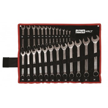 COMBINATION SPANNER SET HAUSHALT 25 PCS