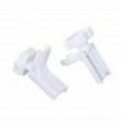 Toilet seat with lid, 10 cm, SoftRelief NT500AM