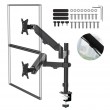 Maclean 2 monitor mount, gas spring, 17