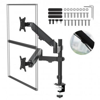 Maclean 2 monitor mount, gas spring, 17