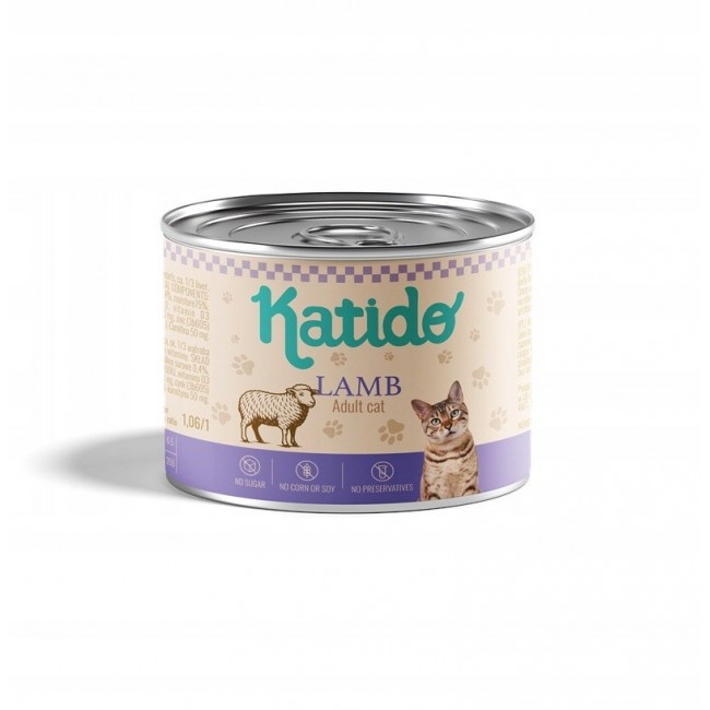 KATIDO Lamb - wet cat food - 200g