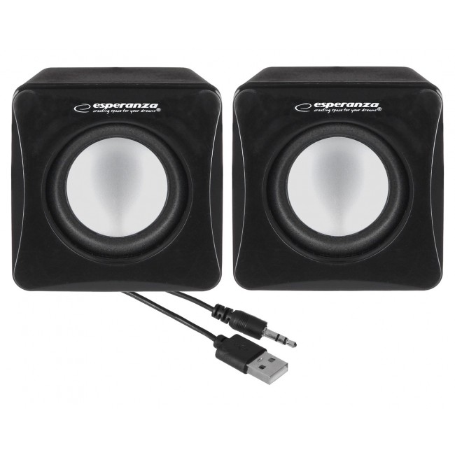 Esperanza EP111 loudspeaker 2-way Black 6 W
