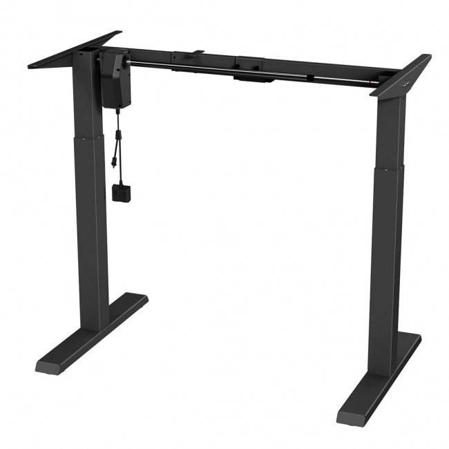 Ergo Office ER-403B Sit-stand Desk Table Frame Electric Height Adjustable Desk Office Table Without Table Top Black