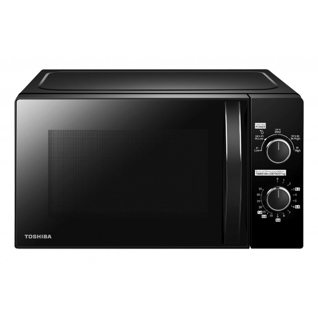 Toshiba MWP-MM20P Black Solo microwave Countertop 20 L 1050 W