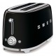 Smeg 50's Style Toaster TSF02BLEU Black Smeg 50's Style Toaster TSF02BLEU Black